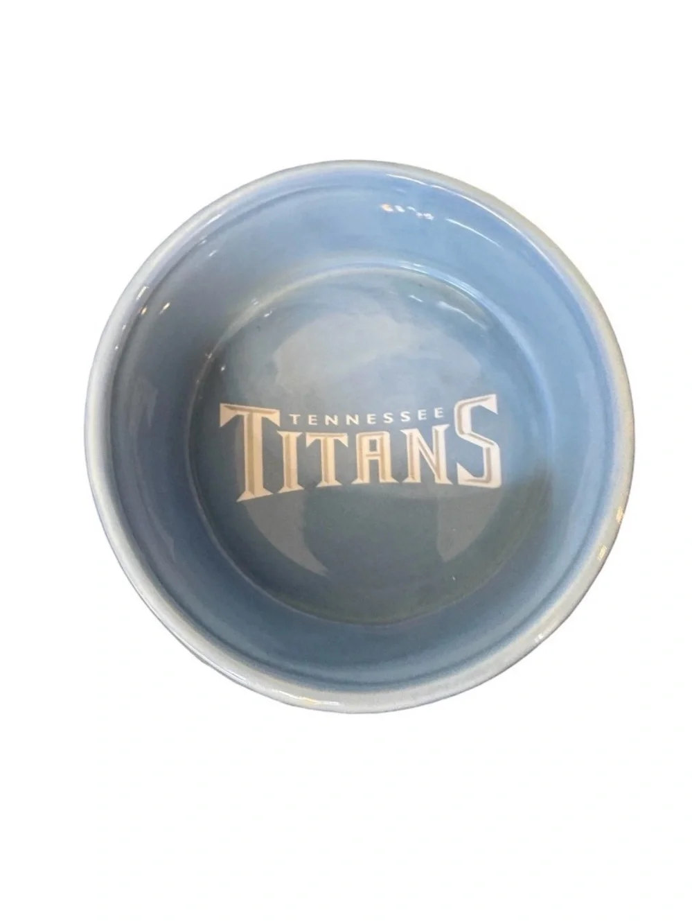 NEW🏈 NFL Tennessee TITANS official merchandise  dog cat PET ceramic BOWL